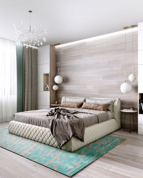 Белый матовый парящий потолок