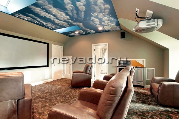 Потолки в мансарду