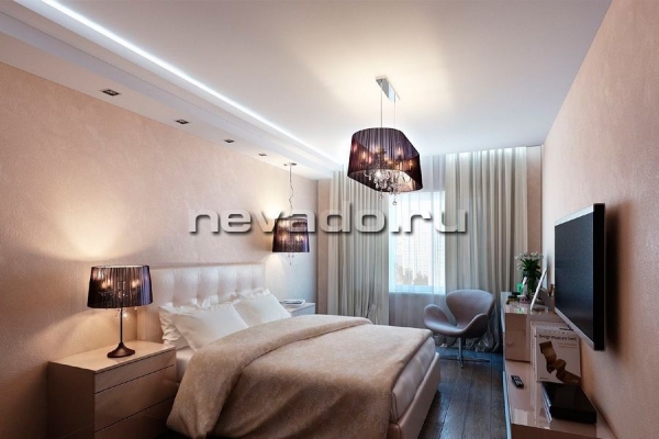 Потолки в спальню