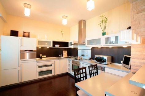 Потолки в коттедже