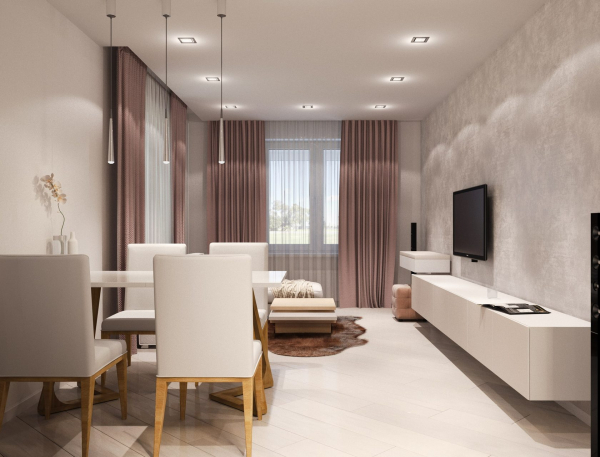 Матовый потолок в квартире