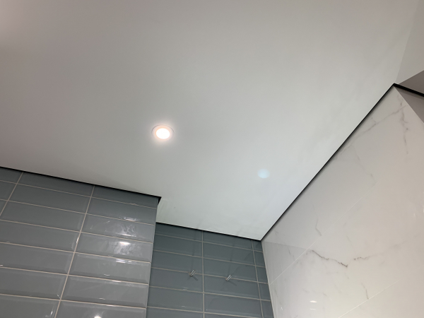 Потолок в ванную комнату
