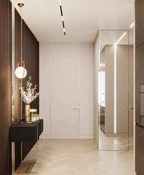 Трековая система в коридоре