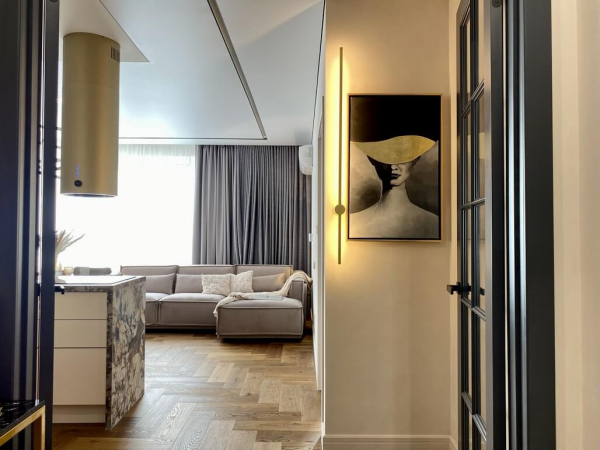 Тканевый потолок #1